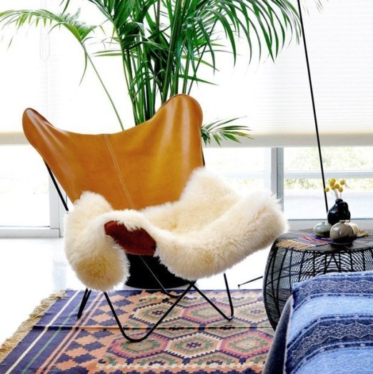 knoll hardou butterfly chair